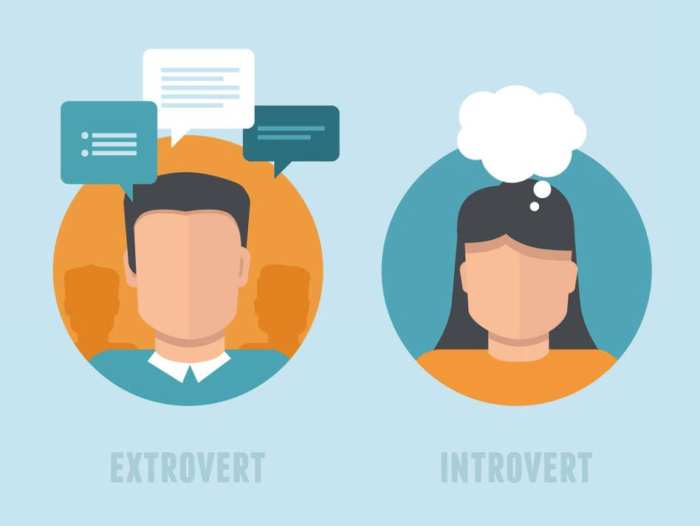 perbedaan introvert dan ekstrovert